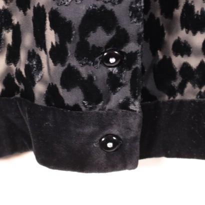 Vintage Shaved Velvet Jacket 1980s-1990s