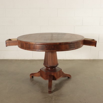 Empire Table Walnut Italy19th Century