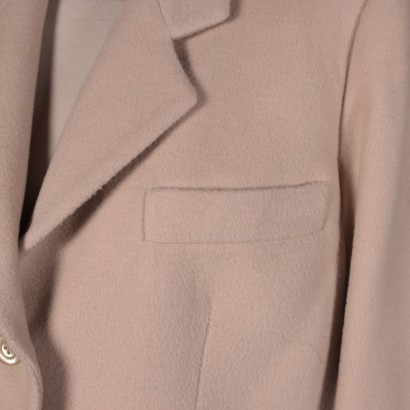 Vintage Herno Powder Pink Jacket Wool Cachemire Italy 1980s-1990s