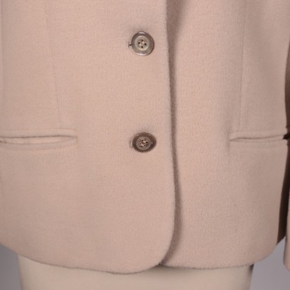 Vintage Herno Powder Pink Jacket Wool Cachemire Italy 1980s-1990s