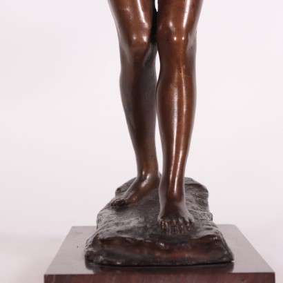 Female Nude Bronze Sculpture Italy Gabriele Parente (1875-1899)