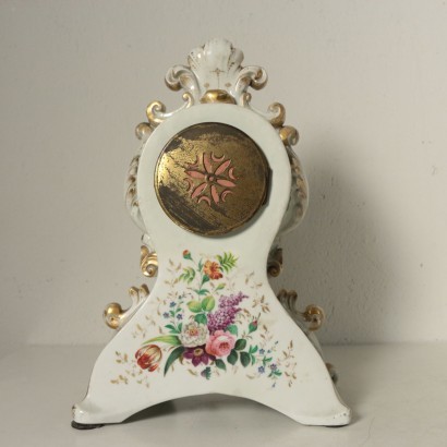 Table Clock Ceramic France 19th Century