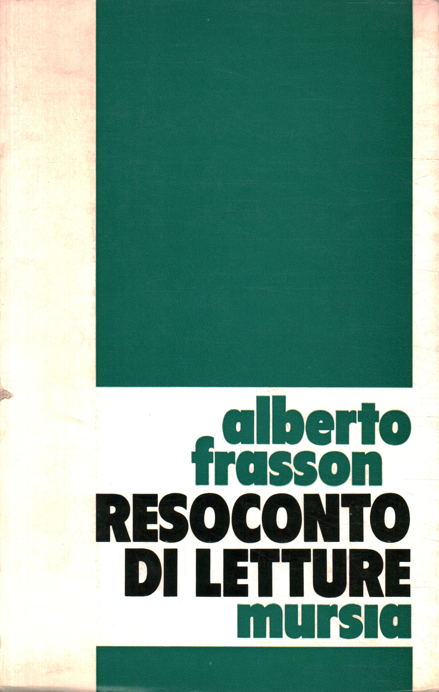 Resoconto di letture