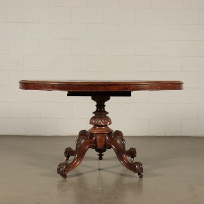 Austrian Table Walnut Austria 19th Century