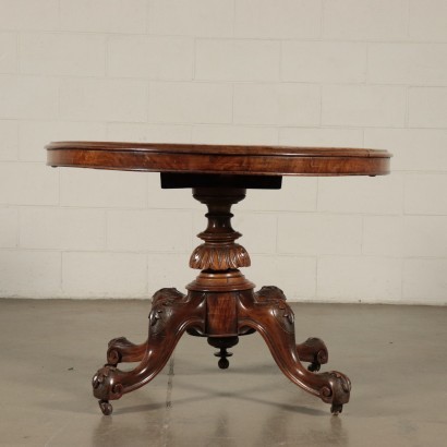 Austrian Table Walnut Austria 19th Century