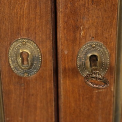 Grooved Cupboard Walnut iTaly 20th Century