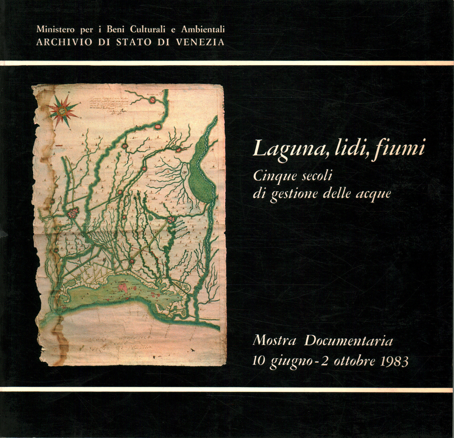 Lagune au bord de la rivière, ministère du Patrimoine culturel et environnemental. Archives d'État de Venise
