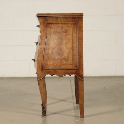 Pair of Chippendale's Style Bedside Tables Bronze Italy 20th Century