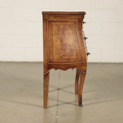 Pair of Chippendale's Style Bedside Tables Bronze Italy 20th Century