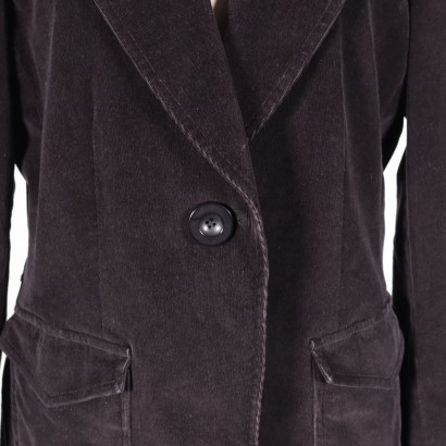 Black Seventy Blazer Velvet