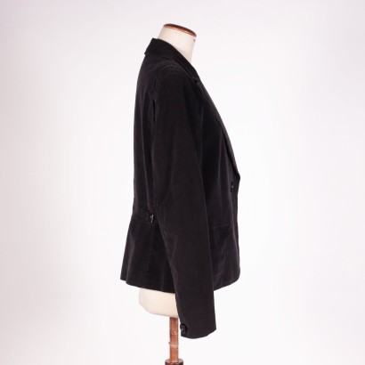 Black Seventy Blazer Velvet