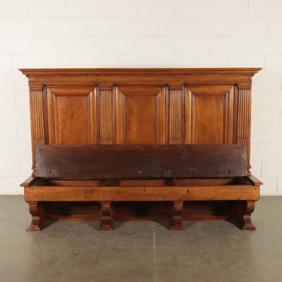 Bench Renaissance Walnut Italy Late 16th Century