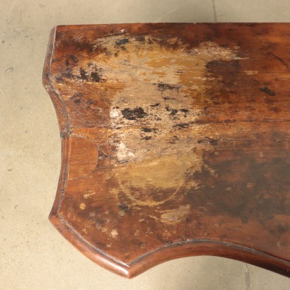 Barocchetto Console Walnut Italy First Half 18th Century