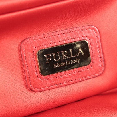 bolso de mano, bolso de mano, raso, furla, bolso de mano Furla satinado