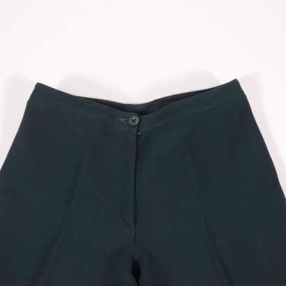 Pantalones vintage verde oscuro