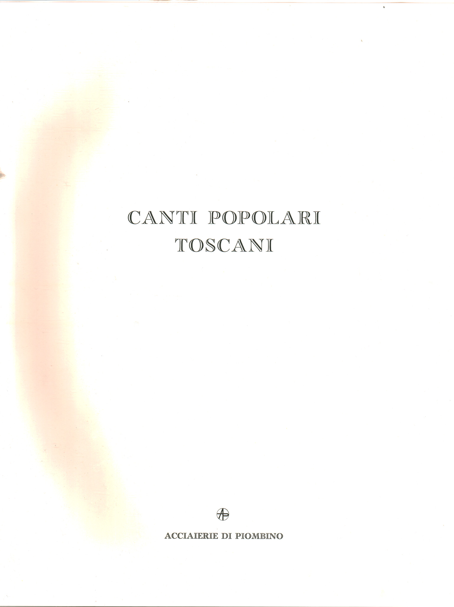 Canti popolari toscani, Carlo Cassola