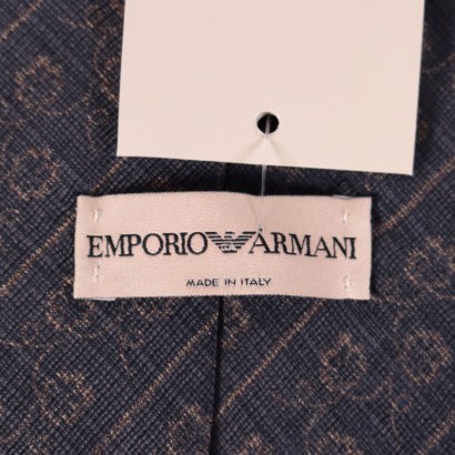 cravatta, seta, emporio armani,Cravatta con Disegno Floreale Emporio Ar