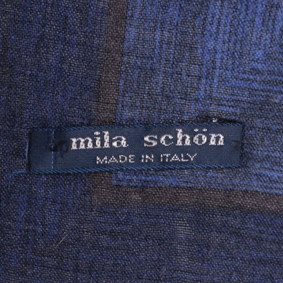 Mila Schön Scarf Cachemire Print Wool