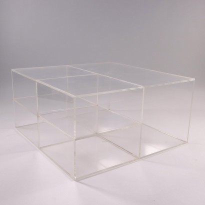 Small Table Plexiglass Italy 1980s-1990s Italian Production