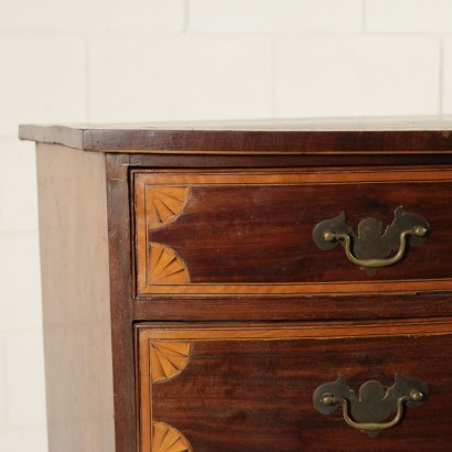 Commode Erable Acajou Chêne Rouvre Angleterre Fin '800