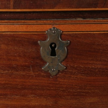 Chest Of Drawers Mahogany Maple Ebony Sessile Oak England Late 1800