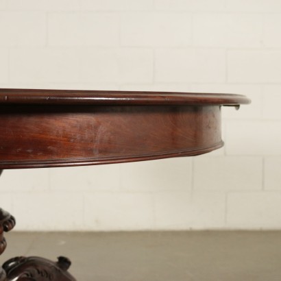 Big Extendable Victorian Table Mahogany England 19th Century