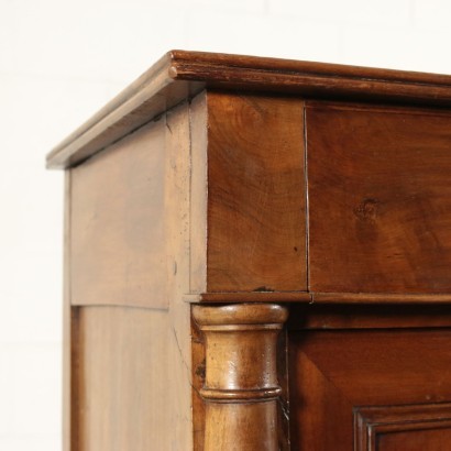 French Napoleon III Cupboard Walnut France 19th Century