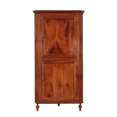 Corner Cabinet Cherry Italy 19th Century