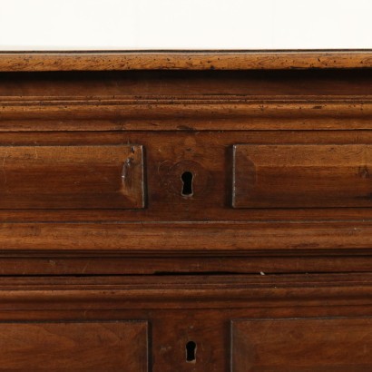 Piedmontese Chest of Drawers Walnut Italy 18th Century