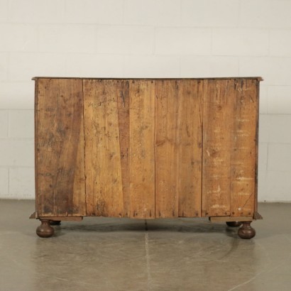 Piedmontese Chest of Drawers Walnut Italy 18th Century