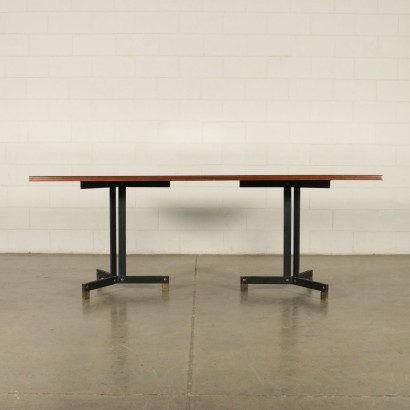 Grande Table dans le Style d’Ignazio Gardella Italie Années 60