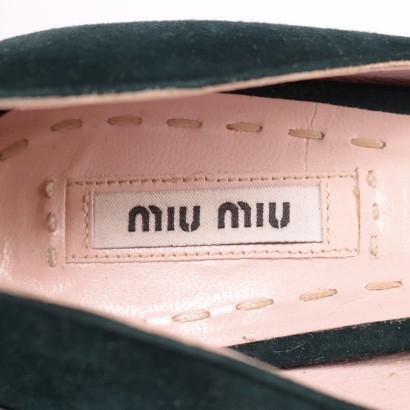 Décolleté Open Toe con Fiocco Miu Miu