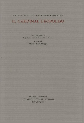 Il Cardinal Leopoldo. Volume terzo