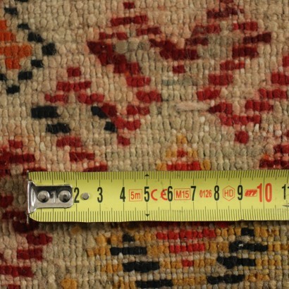 Vintage Carpet Wool Cotton Morocco 1980s-1990s