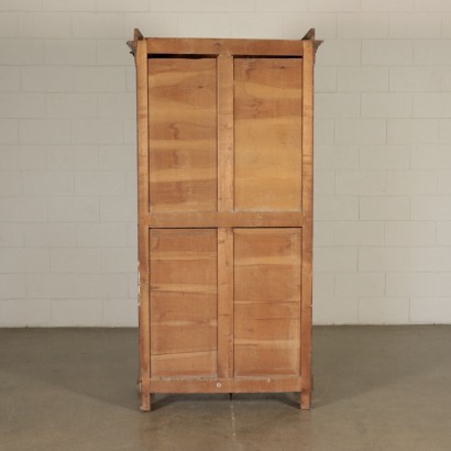 Armoire Louis Philippe Placage De Noyer Italie 2ème Quart 19ème Siècle