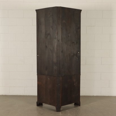 Antiquitäten, Eckschrank, antike Eckschränke, antiker Eckschrank, alter italienischer Eckschrank, antiker Eckschrank, neoklassizistischer Eckschrank, 19. Jahrhundert Eckschrank