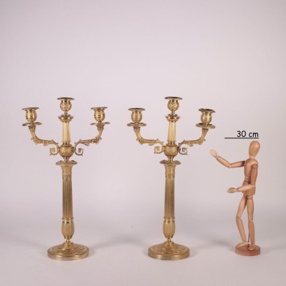antigüedades, candelabro, candelabro antiguo, candelabro antiguo, candelero italiano antiguo, candelero antiguo, candelabro neoclásico, candelero del siglo XIX