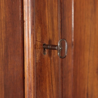 Walnut Wardrobe Italy 19th Century