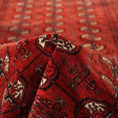 Bukhara Carpet Wool Turkmenistan 1950s-1960s