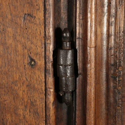 Corner Cabinet Walnut Italy 17th Century