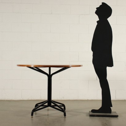 Table Teck Italie Années 1960