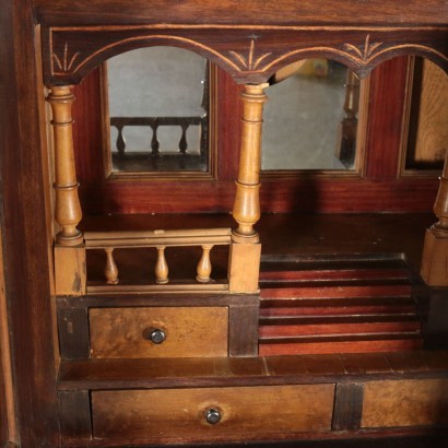 Cupboard Elm Gilded Bronze Northern Europe 19th Century