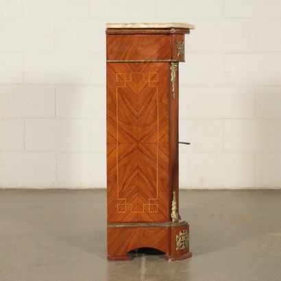 Reviva Cabinet Mahogany Marble Bronze Marple Italy 20th Century