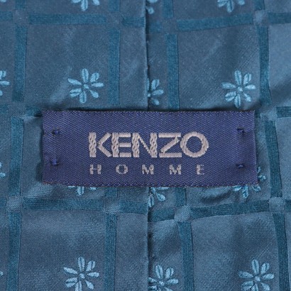 Cravate Kenzo Vintage Soie France Années 1990