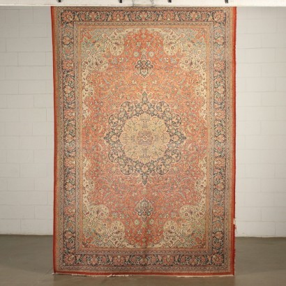 Mechanical Carpet Wool Cotton Italy 1990s