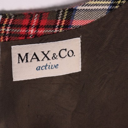 vestido, Max & Co, tartán, tartán, vestido de tartán MAX & Co.
