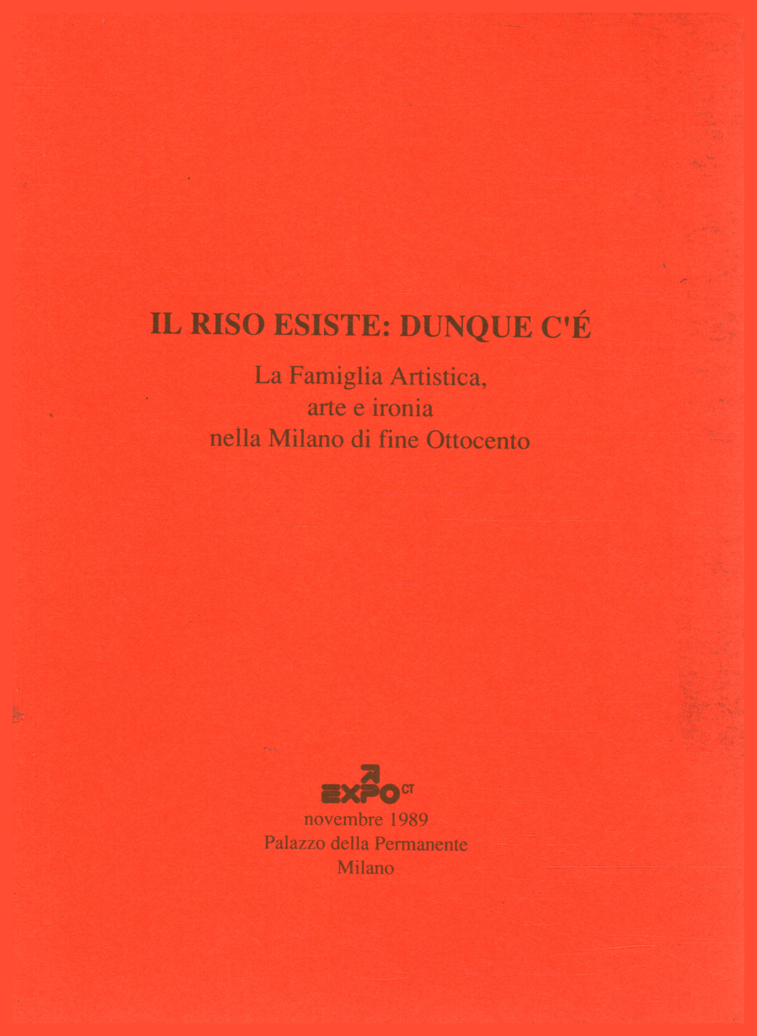 Il riso esiste: dunque c'è, Monica Amari