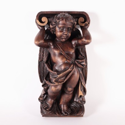 Coppia di Putti Neorinascimentali