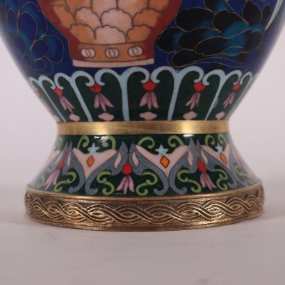 Pair of Cloisonné Vases China 20th Century