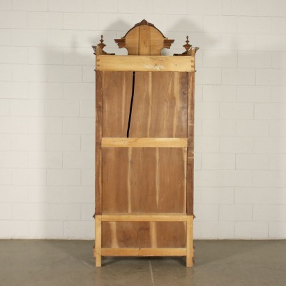 Armoire Umbertino Noyer Miroir Italie Fin '800